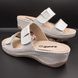 Damskie sandały ze skóry Leon Aurora II, 2020, rozmiar 37, white